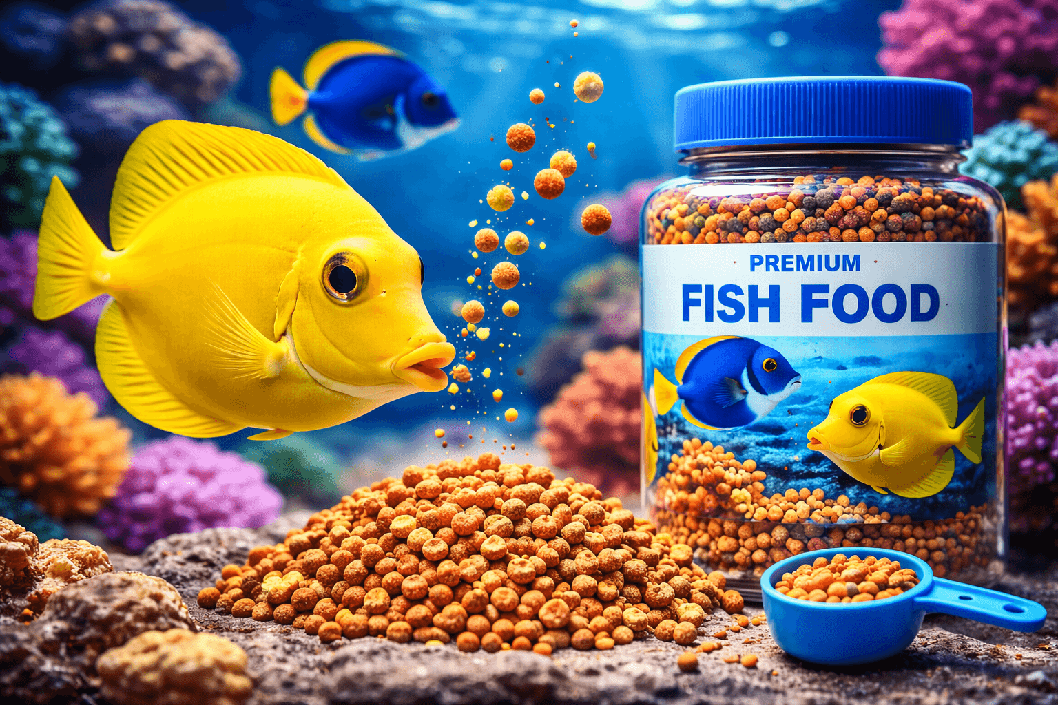 Specialty fish and aquatic pet food at Something Fishy Pets Fox Lake IL